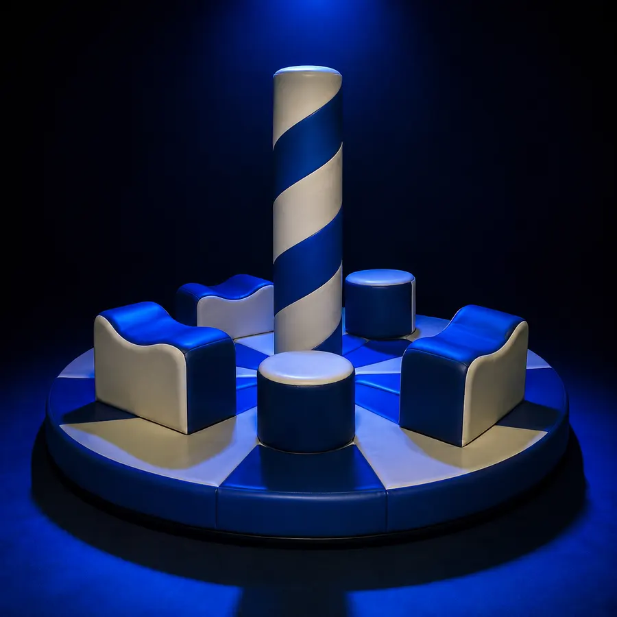 Plataforma Cometa, zona sensorial circular